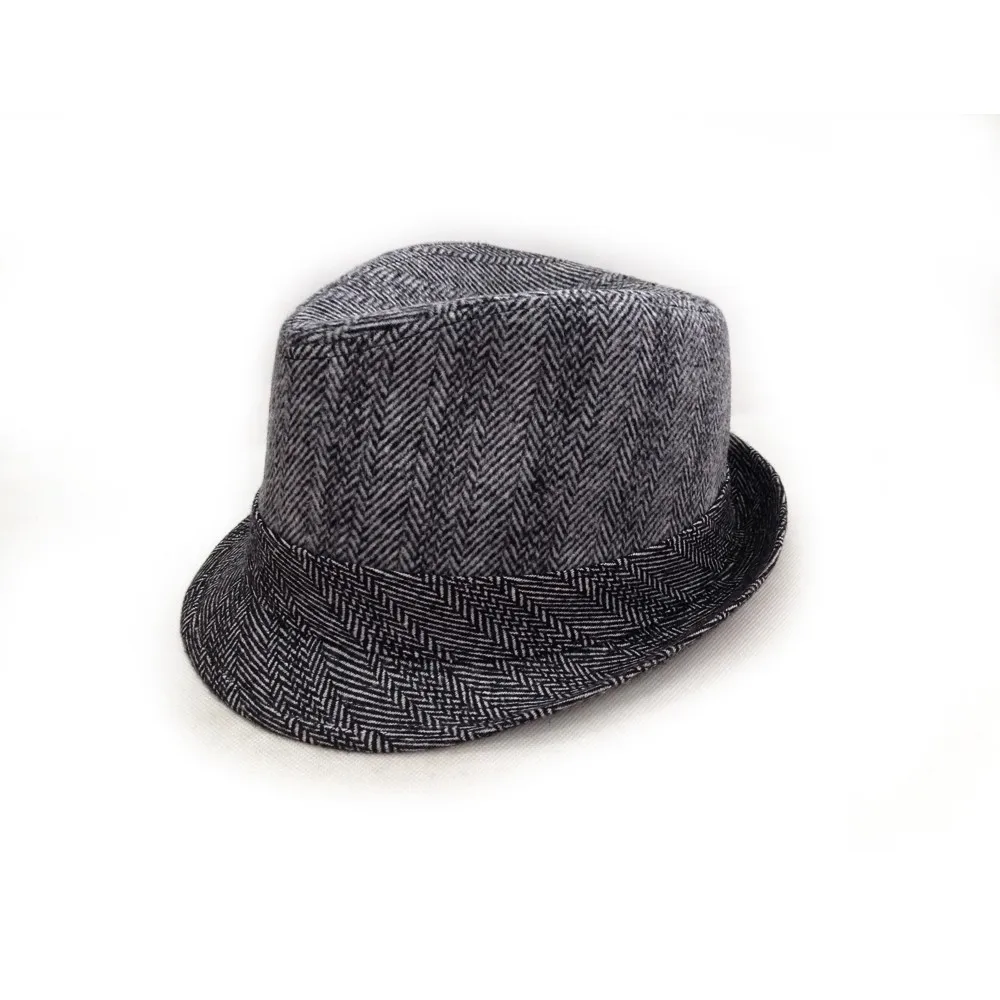 men's tweed fedora hats