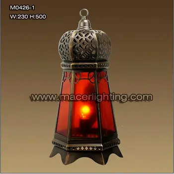 small moroccan table lamp