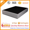 Golden hot sell hotel leather king size bed frame box spring 11#
