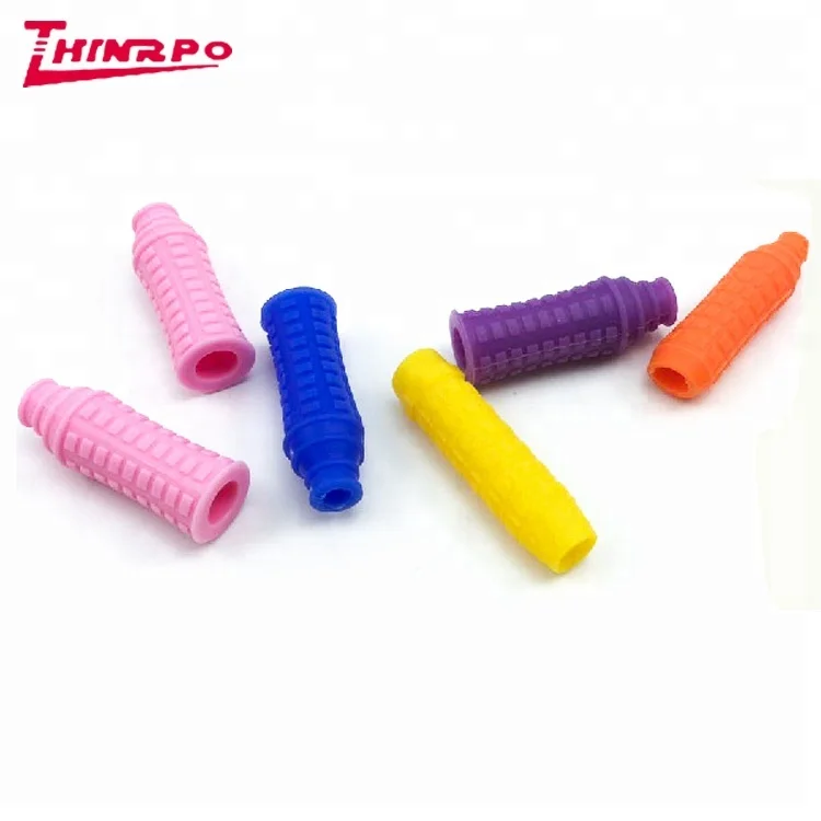 Custom Silicone Rubber Pencil Grip/rubber Fingertip Grips/pen Holder ...