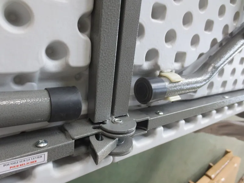 hotsale portable 6ft 72inch rectangle plastic outdoor camping picnic folding tables with locking