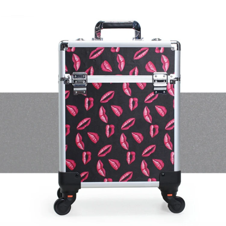 SUK0402 makeup Red black