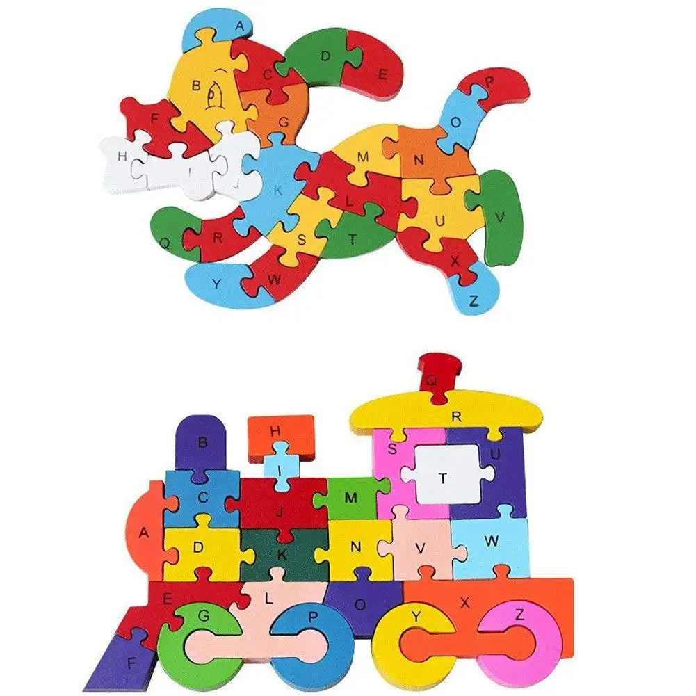 Mini shaped jigsaw puzzles