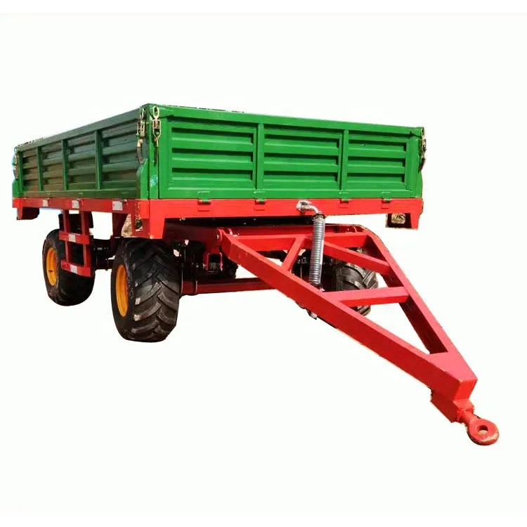 Supper Quality Double Axle 10 Ton Tandem Axle Farm Trailer Buy Tandem