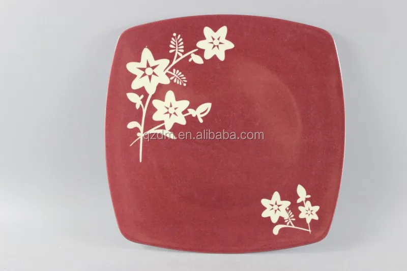 Factory Supply Melamine Party plate , Cake dishes 8-10inch
