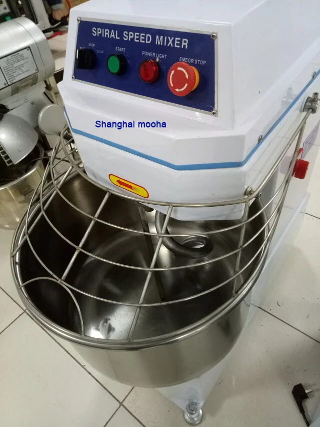 Commercial 100kg Dough Mixer Snack Flour Blender Complete Bread Toast