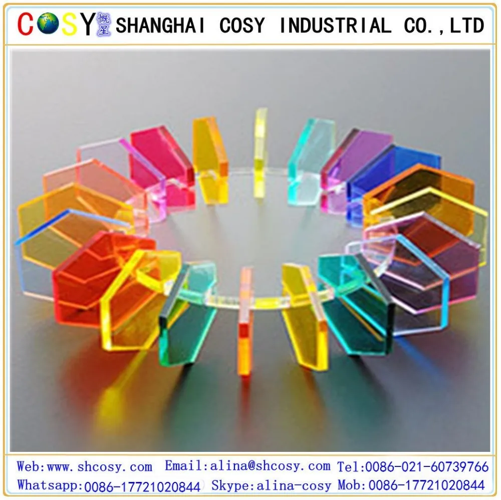 High Glossy 1.5mm30mm Colored Gs/xt Acrylic Sheet With Free Sample