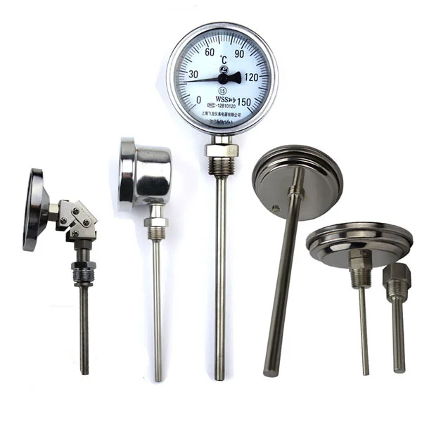 industrial bimetallic thermometer for hot water testing
