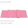 A One 1500*150 TPE elastic exercise band used in gym/ out door