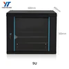 OEM IT Wall Mount Network Server With Glass Door Locking Lock Key Data Cabinet Rack