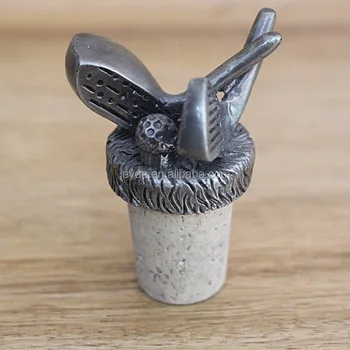 Metal And Bottle Stopper Decorative Bottle Stopper Wine Stopper