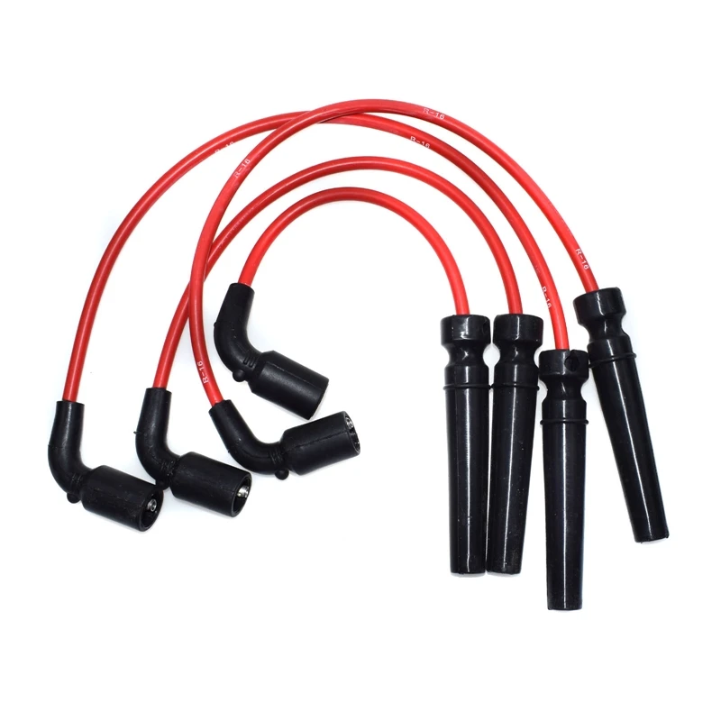 Spark Plug Ignition Wire Set For Chevrolet Aveo Pontiac Wave For Suzuki