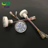 China led manufacturer AC24v Auto changing led amusement light 9 pixel NO1-NO16 RGB led lamp bulb Internal control LED