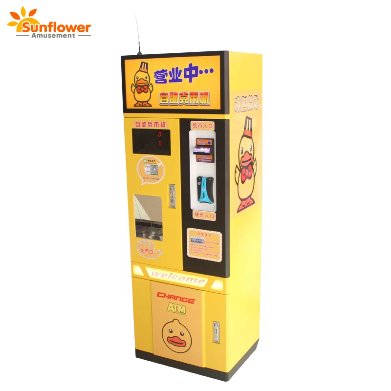 Hot Sell Bill Exchange Machine Token Changer Coin Exchange Vending