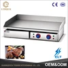 CE Smokeless Teppanyaki Grill Quality assured All Flat Commercial Electric Griddle