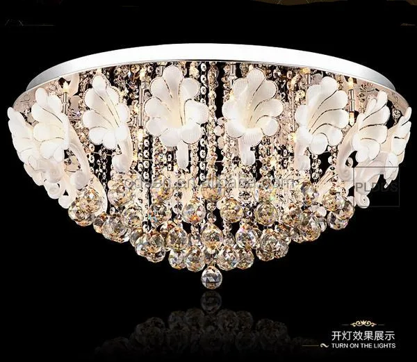 Best Grow Fancy Led Ceiling Lights With Crystal Nice Best Grow Fancy Led Ceiling Lights With Crystal