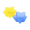 Star shaped silicone muffin/cake/jelly molds for decorating
