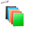 Customize PP 2 Pockets For Plastic A4 File Folder with 3 Holes Clip Folder And Prongs