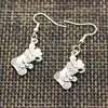 New style fashion jewelry earring silver Christmas stocking earring alloy earring for women