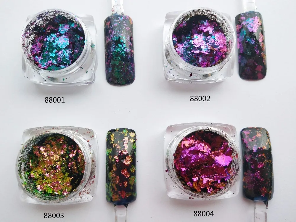 3. Color-Shifting Nail Art Pigment Flakes - wide 2