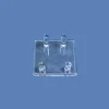 Four-Peg Acrylic Display Stand Holder for Fossils, Minerals, Rocks, and Geodes