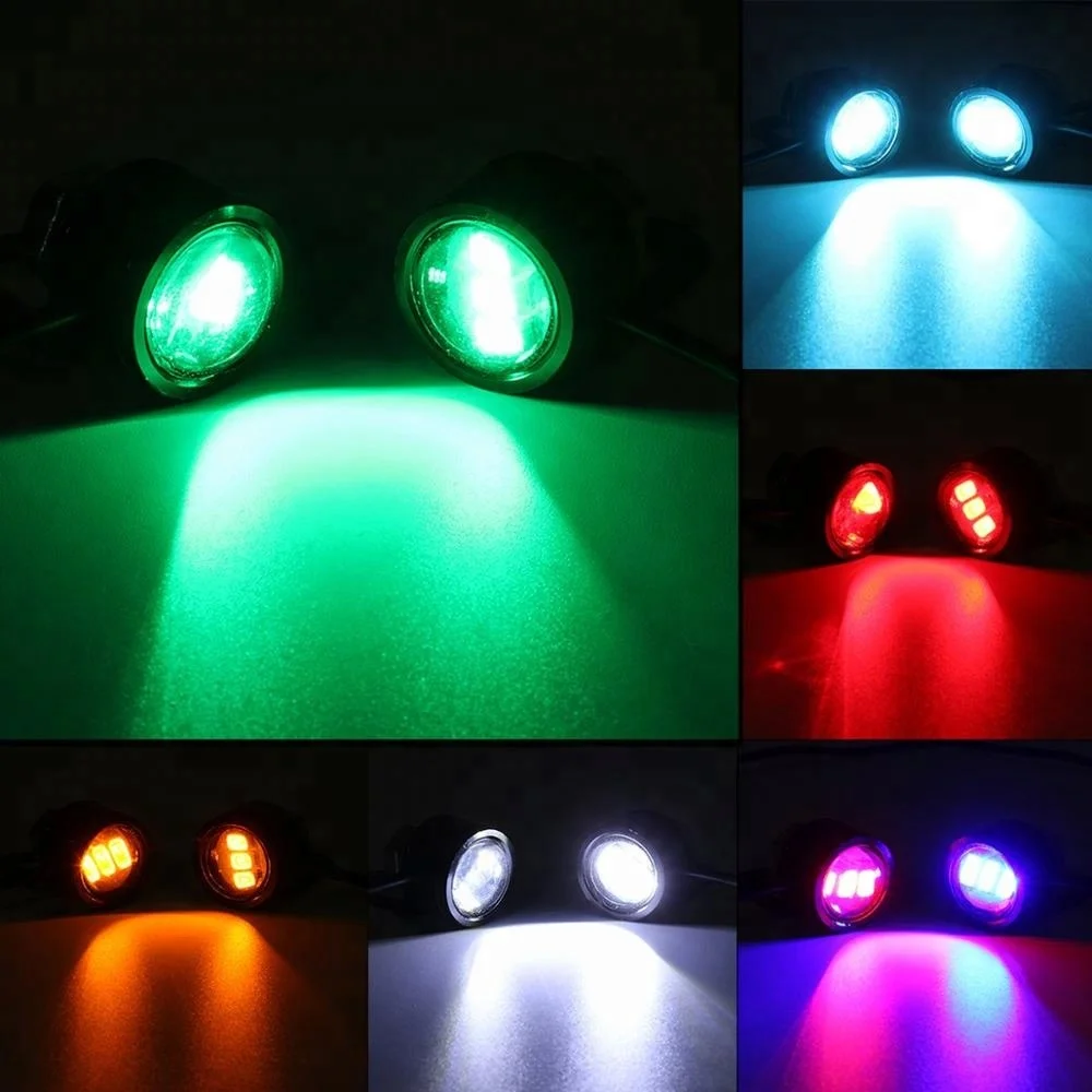 Youstar Cheaper 3w 12v Led Eagle Eye Strobe Light Steady Light Buy 3w