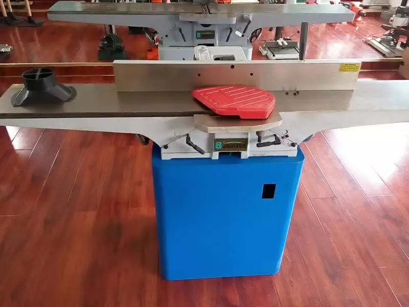 6'' Granite Bench Joiner With Helical Head Wood Planing Machine