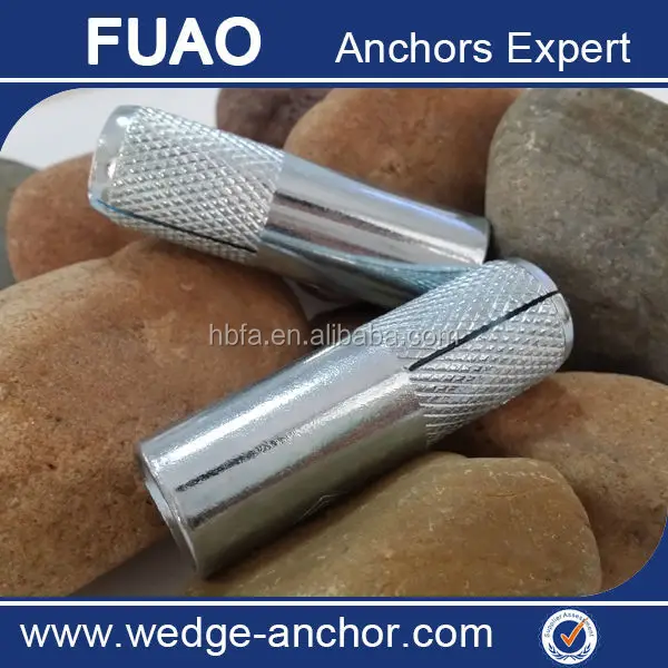 High Quality Carbon Steel Unifix Drop In Anchor In Gi Ground Screw