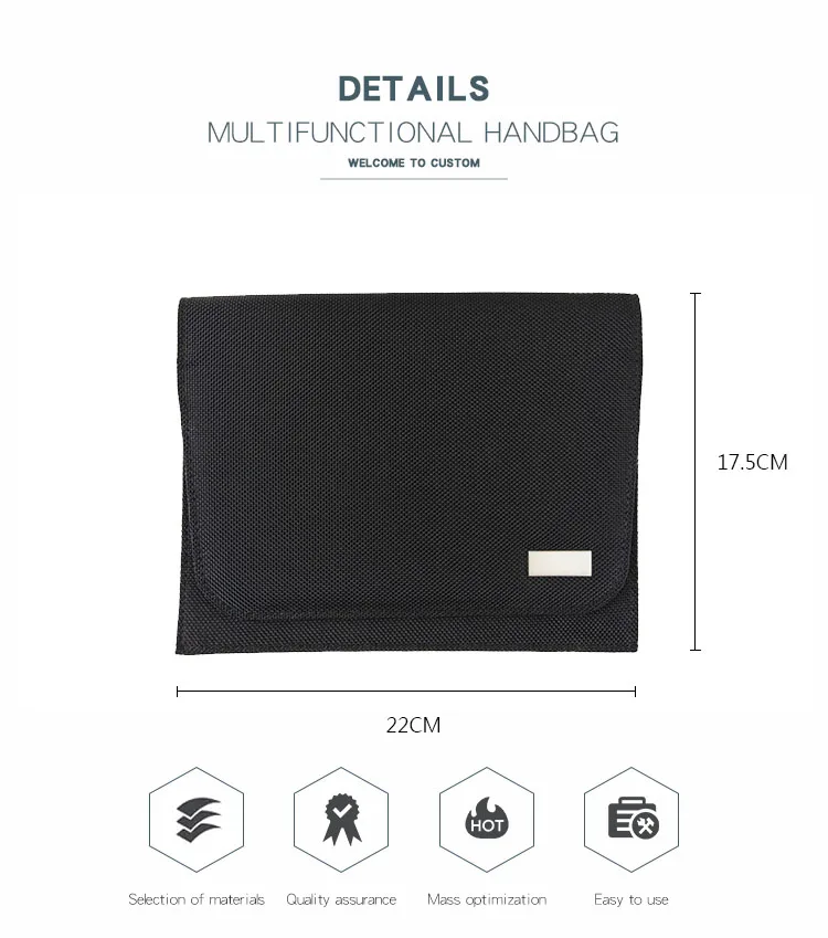 Custom Logo Vehicle Manual Organizer Protect And Collect Of Car Documents Canvas Leather Car