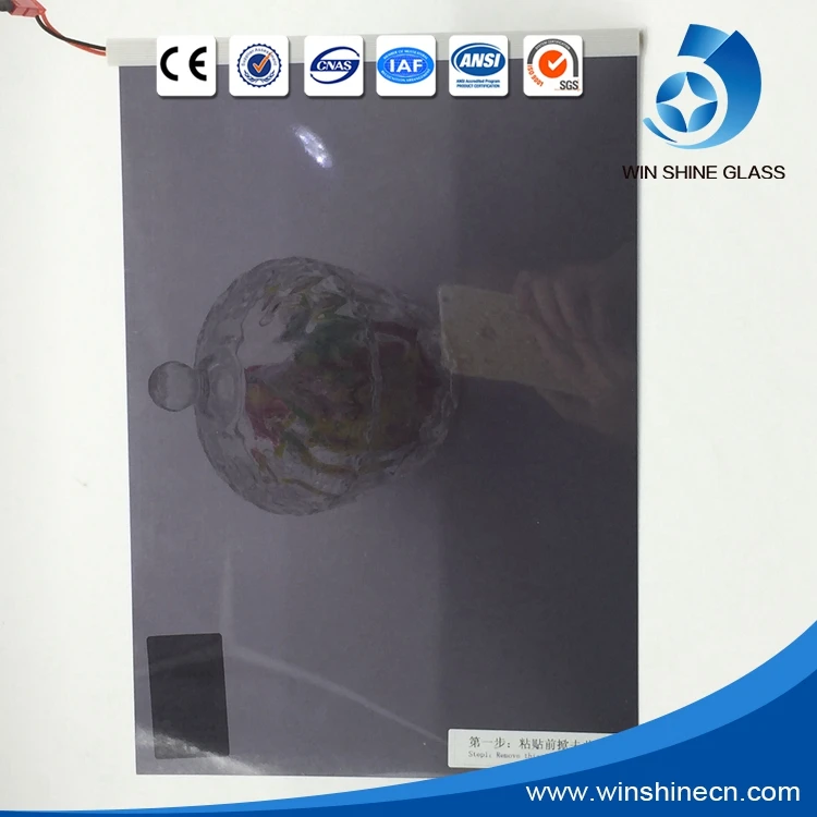 אלקטרוני PDLC להחלפה קסם להחלפה חכם זכוכית סרט/ניתן לעמעום חכם חלון גוון/פרטיות pdlc להחלפה חכם סרט