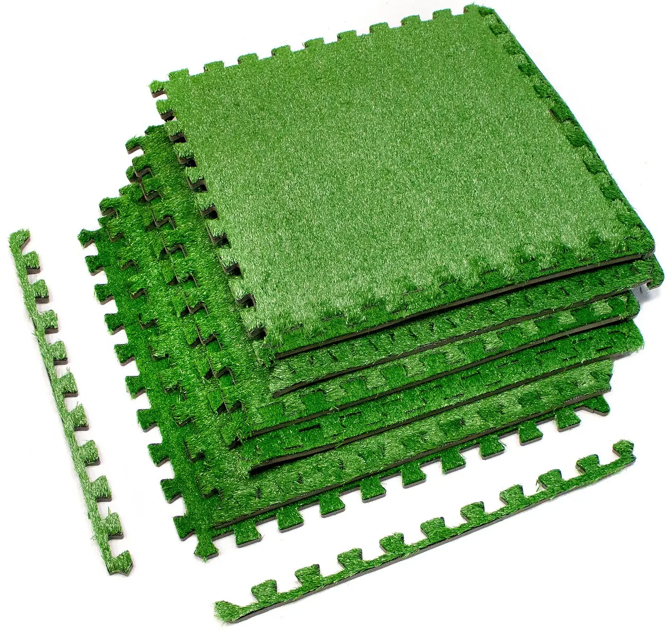 Buy Sorbus Grass Mat Interlocking Floor Tiles Soft