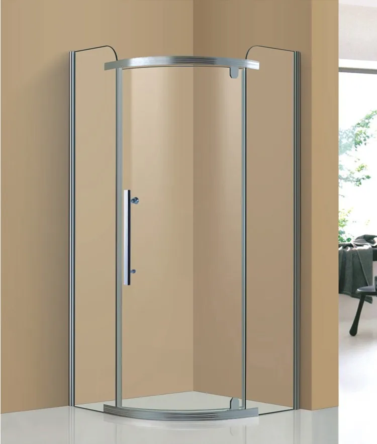 Free Standing 8mm Tempered Glass Bath Room /prefab Corner Glass Shower Room Enclosure Buy Free