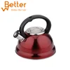 Stainless Steel Whistling Tea Pot Colorful Kettle