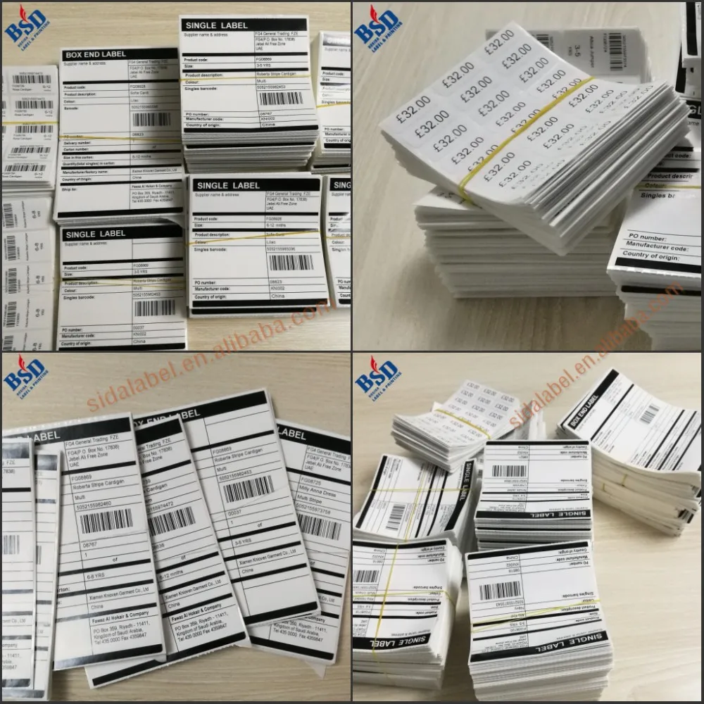 Custom Upc Code Sticker For Carton Box With Barcode Number Buy Upc