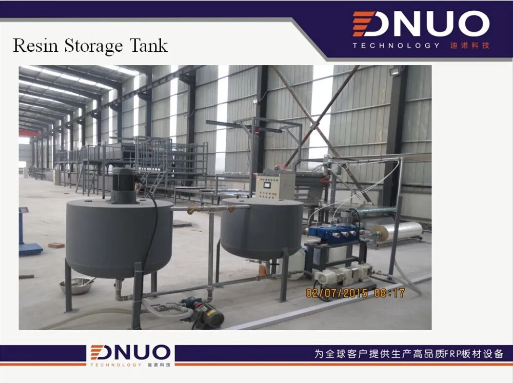 Flat Fiberglass Reinforced Frp Sheet Making Machine For Trailer Side