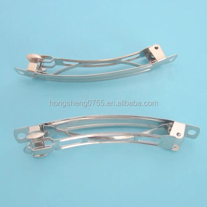 Factory Supply 8cm Metal French Barrette Hair Clips Buy French