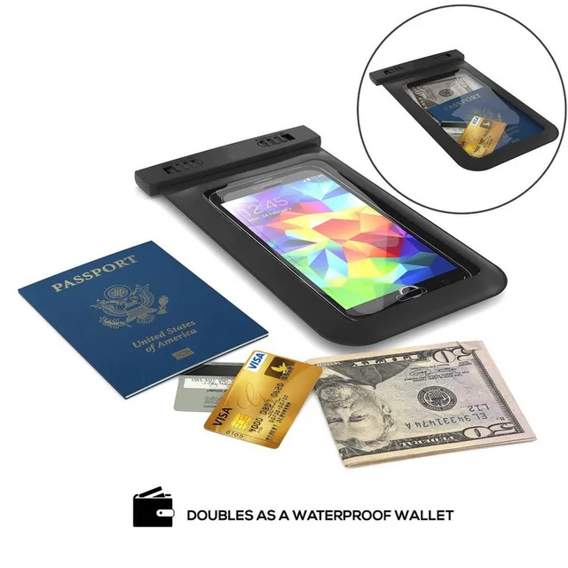 Touch Screen Plastic Transparent Phone Case Waterproof Bag