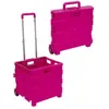 2 Wheels Supermarket Plastic Grocery Used Shopping Carts Sale