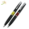 Stone DIY Making Turrning Agaet Red Patterned Acrylic Ball Pen with marble effect Chrome Silver Trim