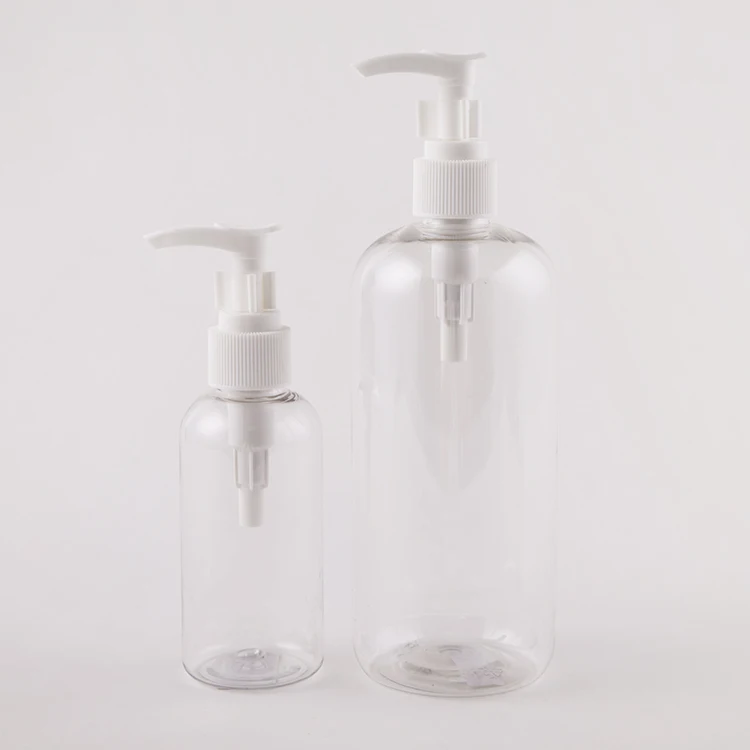 150ml 500ml Lotion Bottle Pump Custom Color And Logo Empty Massage Oil