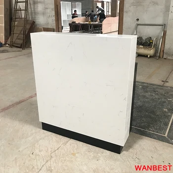 Wholesale Solid Surface Small Hair Salon Spa Hotel Reception Desk