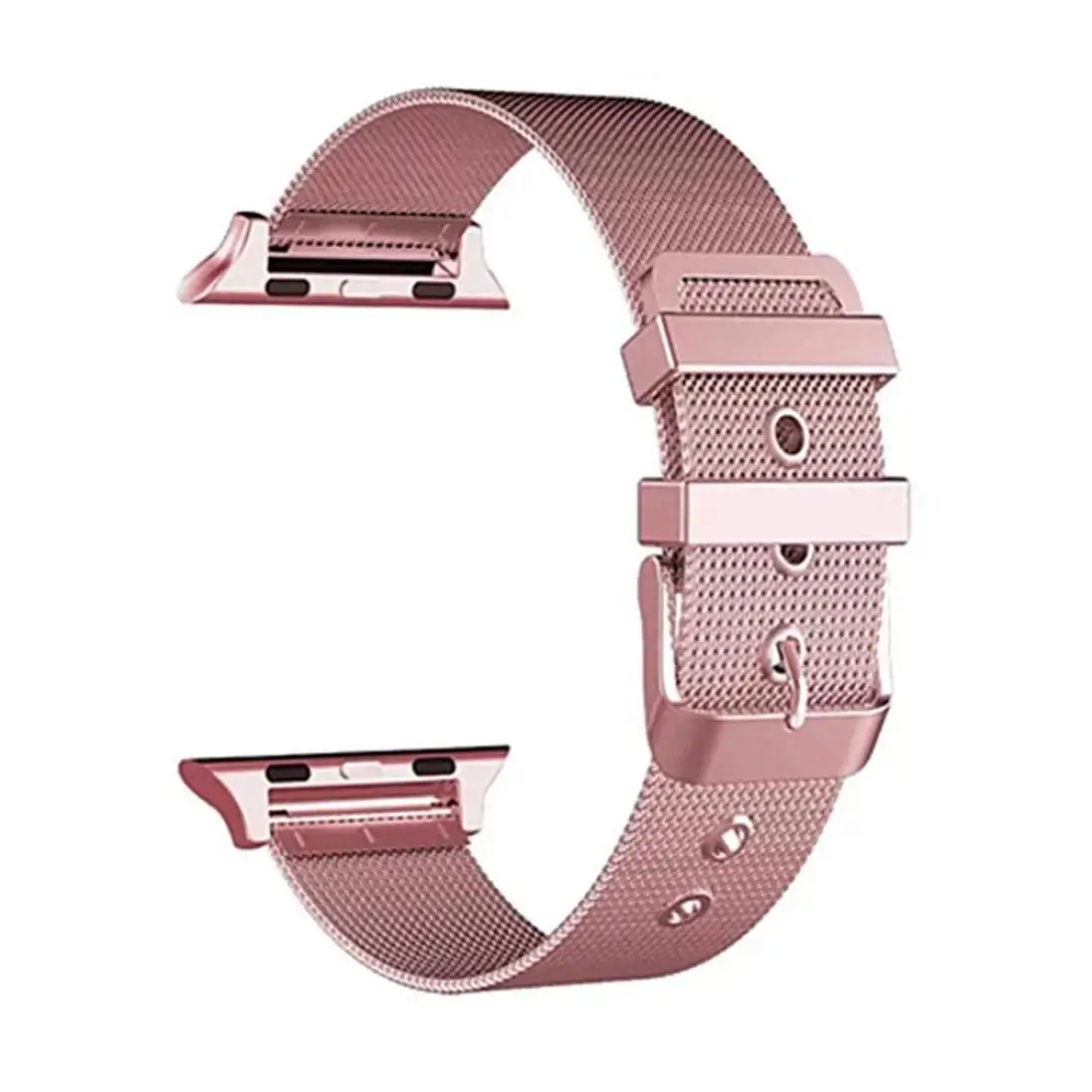 Stainless Steel straps,RTYou(TM) Durable Milanese Loop Stainless Steel Buckle Watch Strap Band For Apple Watch 38mm