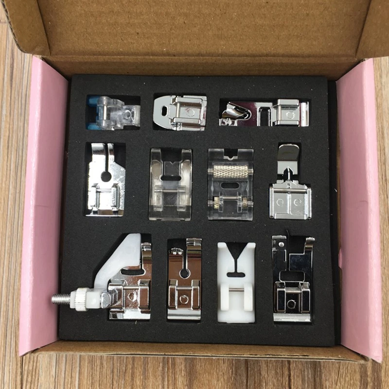 11 Pcs/set Multifunction Sewing Machine Feet Presser Foot Spare Parts