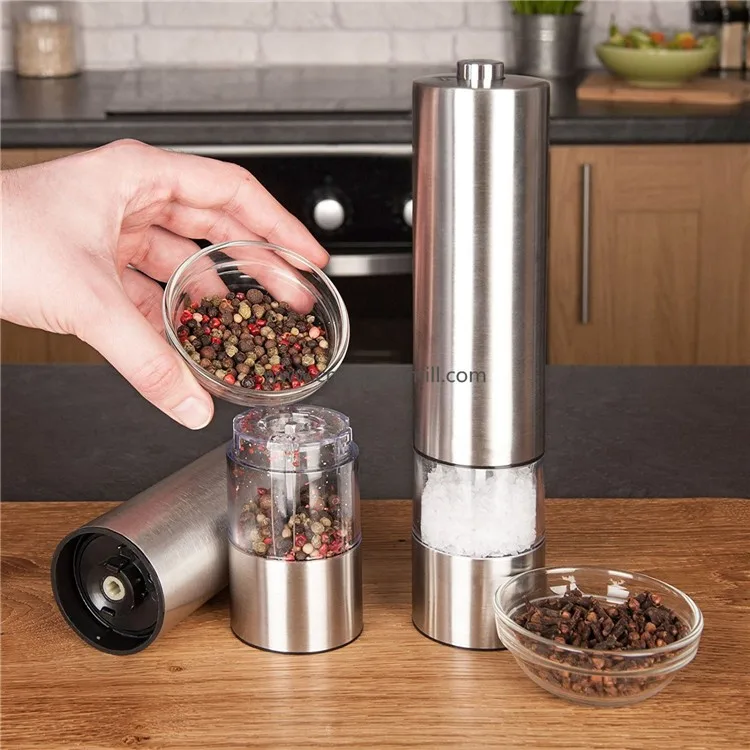 One Hand Operated Salt And Pepper Grinder Pepper Mill Buy One Hand