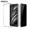 Rock cell mobile phone clear TPU silicon flexible convex ponits Fence S drop-absorption back case for XIAOMI 6 case shell cover