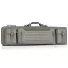 Tactical Double Carbine Long Rifle Bag Gun Case Weapon Backpack with Lockable Zipper and Padded Side Carry Strap