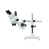 Universal Base Single Arm Visual PCB C Adapter Camera 7x~45x Zoom Stereo Trinocular Microscope China Made
