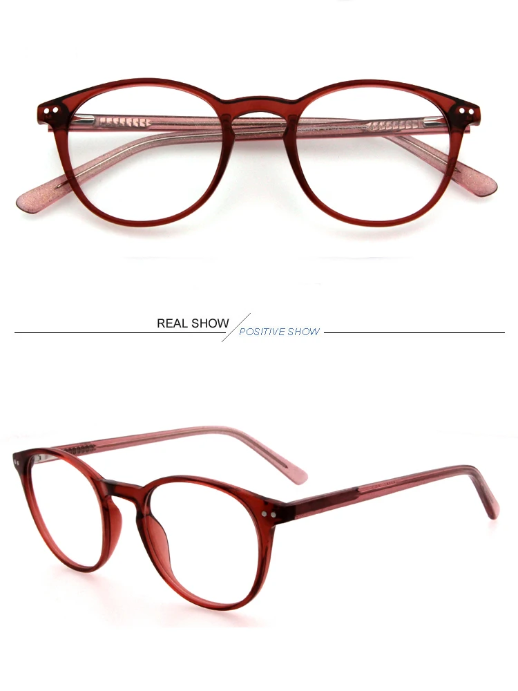 Eyewear Round Eyeglasses Frames Glass Eyes Latest Glasses For Girl High ...