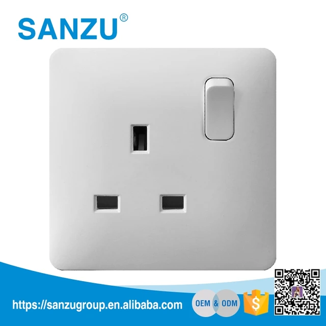 Wenzhou Wall Switch 13A MF Universal wall switch bluetooth power socket,, Multi socket wall sockets