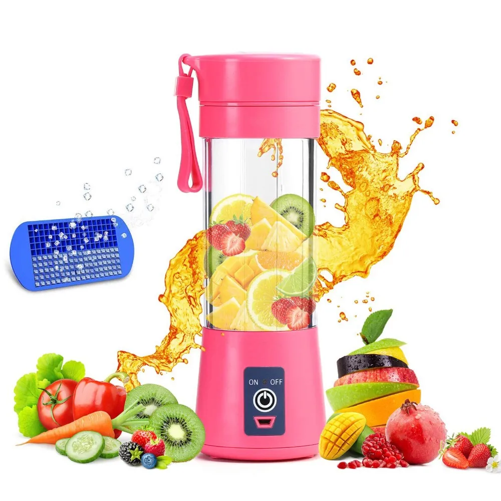 New Usb Rechargeable Portable Blender Bottle Electric Portable Blender